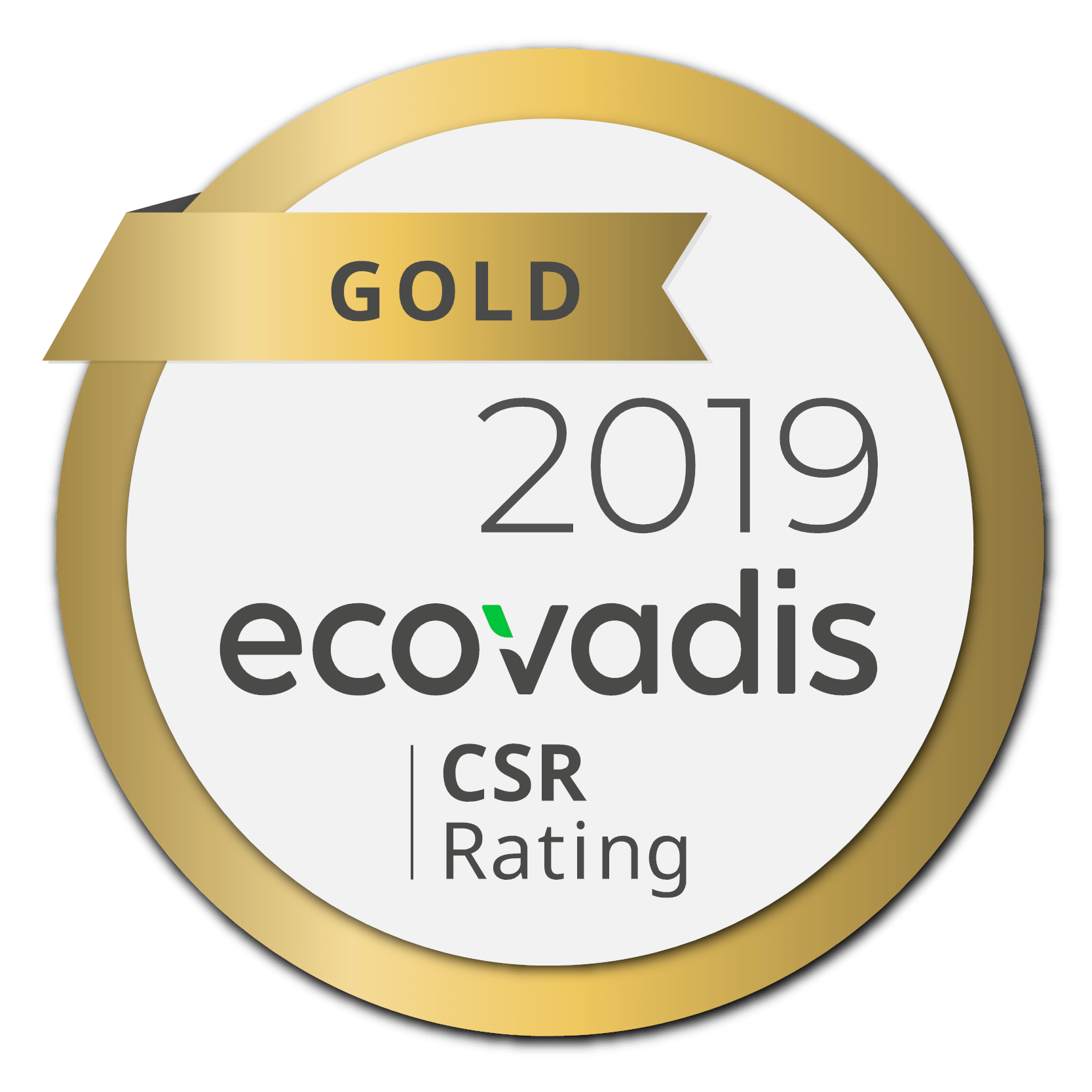 Certification BV : Ecovadis Gold