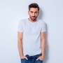 T-shirt manches courtes mixte col rond premium blanc