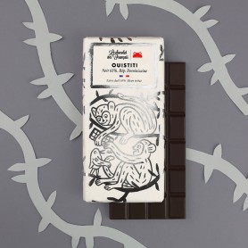 Tablette de chocolat noir BIO "OUISTITI"