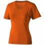T-shirt bio manches courtes pour femme orange
