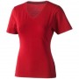 T-shirt bio manches courtes pour femme rouge
