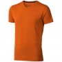 T-shirt bio manches courtes pour homme orange