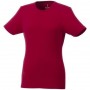 T-shirt bio manches courtes femme rouge