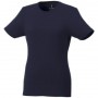 T-shirt bio manches courtes femme bleu marine
