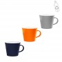 Mug 100% PET recyclé bleu foncé orange ou gris
